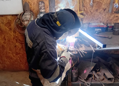 Capacitación técnica de soldadores en Calama.